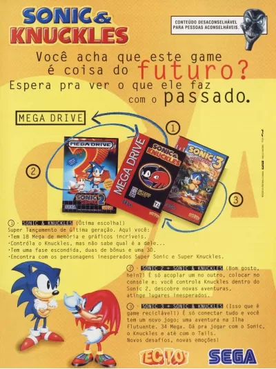 Commercial of Sonic & Knuckles