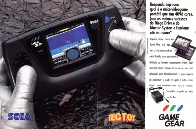 Promotional material of Game Gear