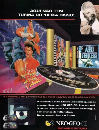 Promotional material of Neo Geo CD