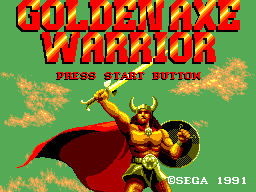 Picture of the game Golden Axe Warrior