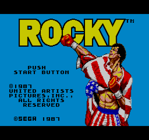 Picture of the game Rocky