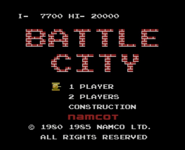 Picture of the game Battle City