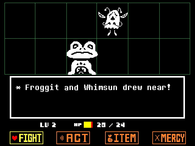 Picture of the game Undertale