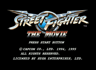 Picture of the game Street Fighter: The Movie
