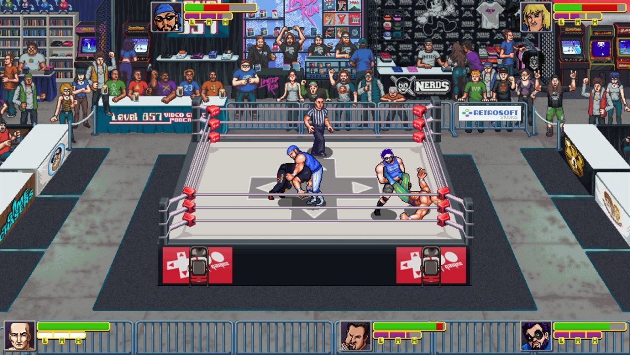Picture of the game RetroMania Wrestling