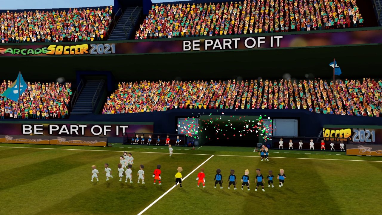 Picture of the game Super Arcade Soccer 2021