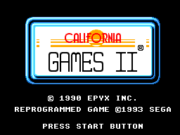 Picture of the game California Games II