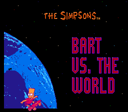 Picture of the game The Simpsons: Bart vs. the World