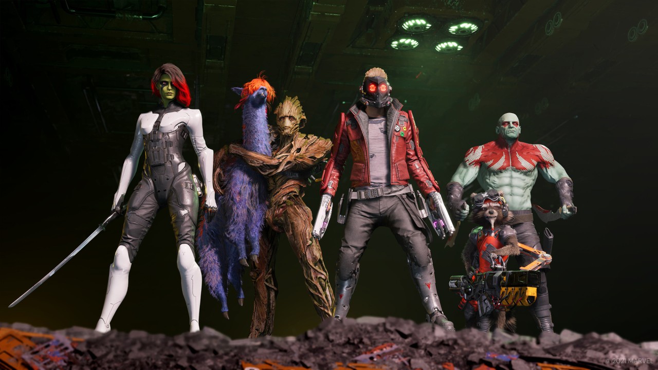 Picture of the game Marvels Guardians of the Galaxy