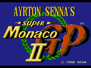Picture of the game Ayrton Sennas Super Monaco GP II
