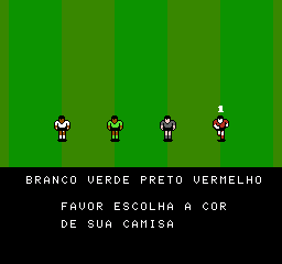 Screenshot of the game Futebol