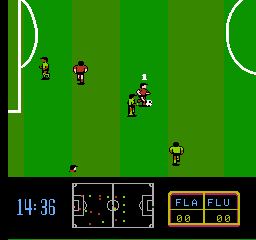 Screenshot of the game Futebol