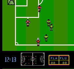 Screenshot of the game Futebol