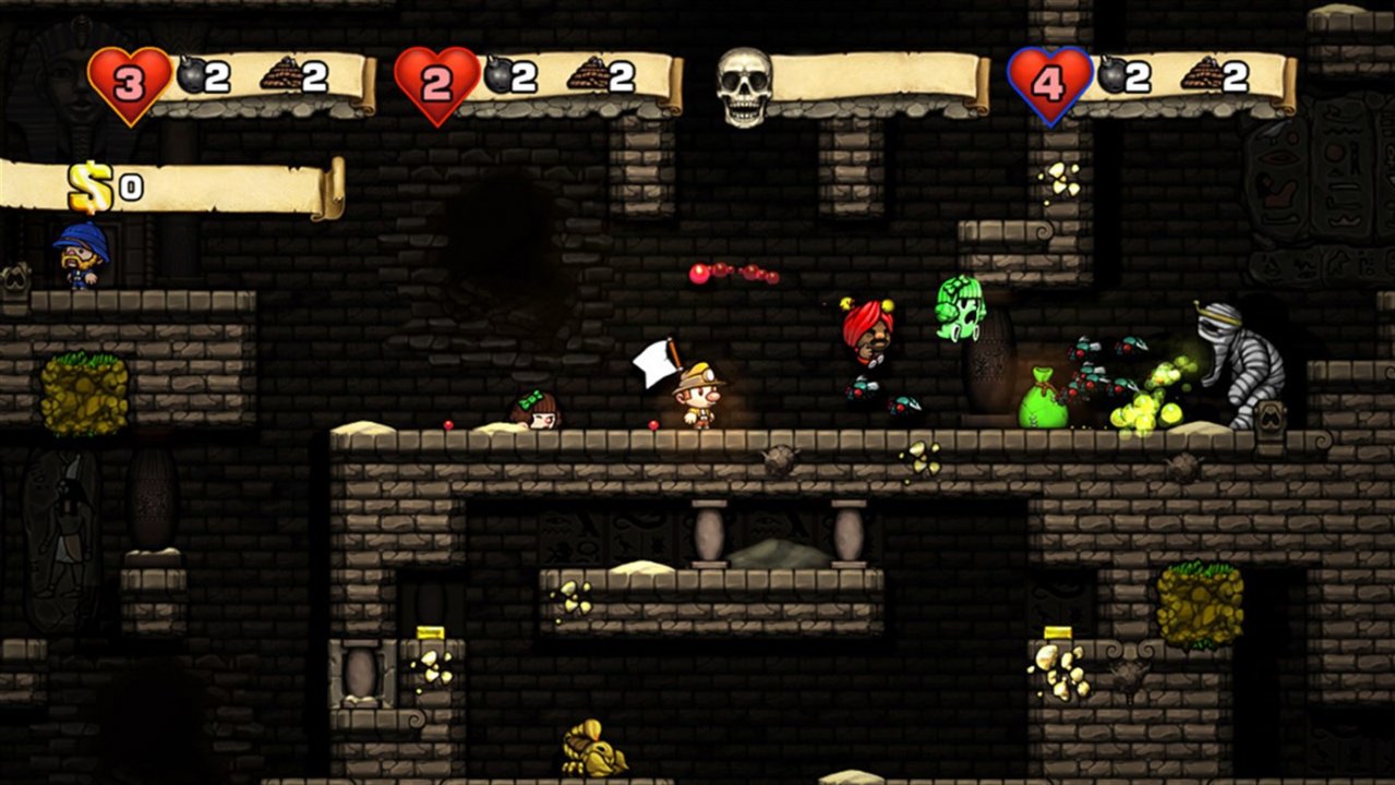 Picture of the game Spelunky