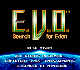 Picture of the game E.V.O.: Search for Eden