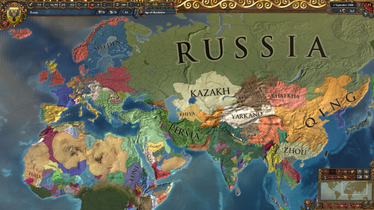 Picture of the game Europa Universalis IV