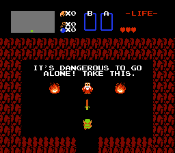 Picture of the game The Legend of Zelda