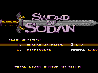 Picture of the game Sword of Sodan