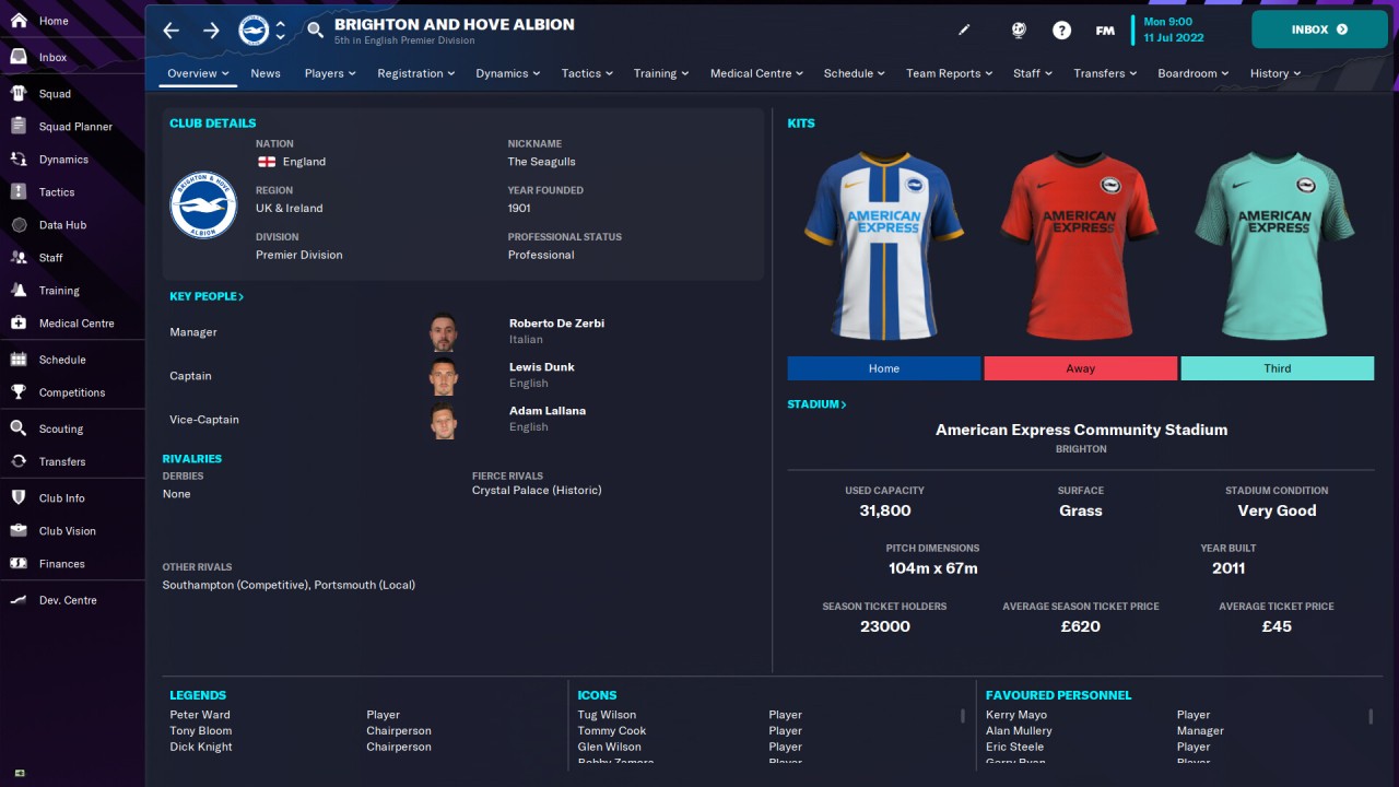Picture of the game Football Manager 2023