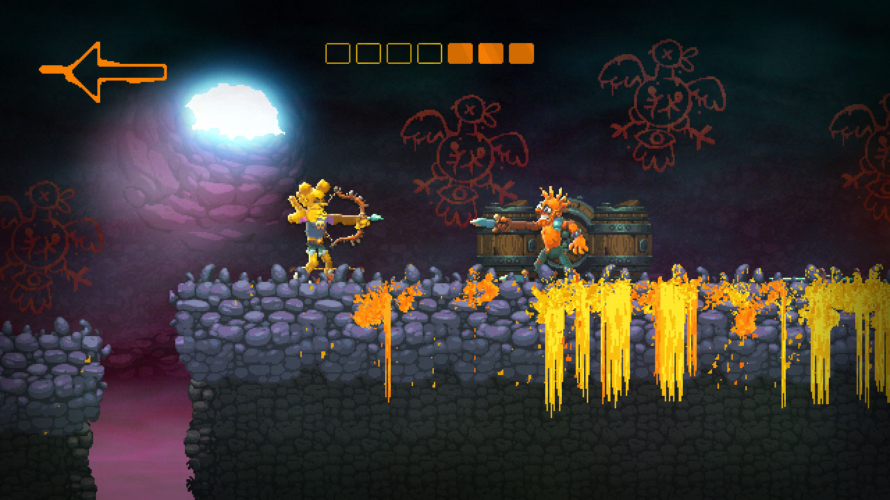 Picture of the game Nidhogg 2