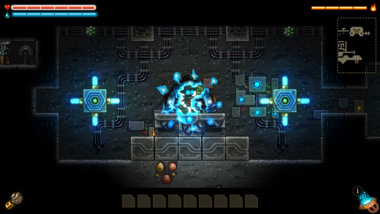 Picture of the game SteamWorld Dig