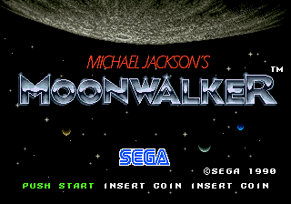 Picture of the game Michael Jacksons Moonwalker
