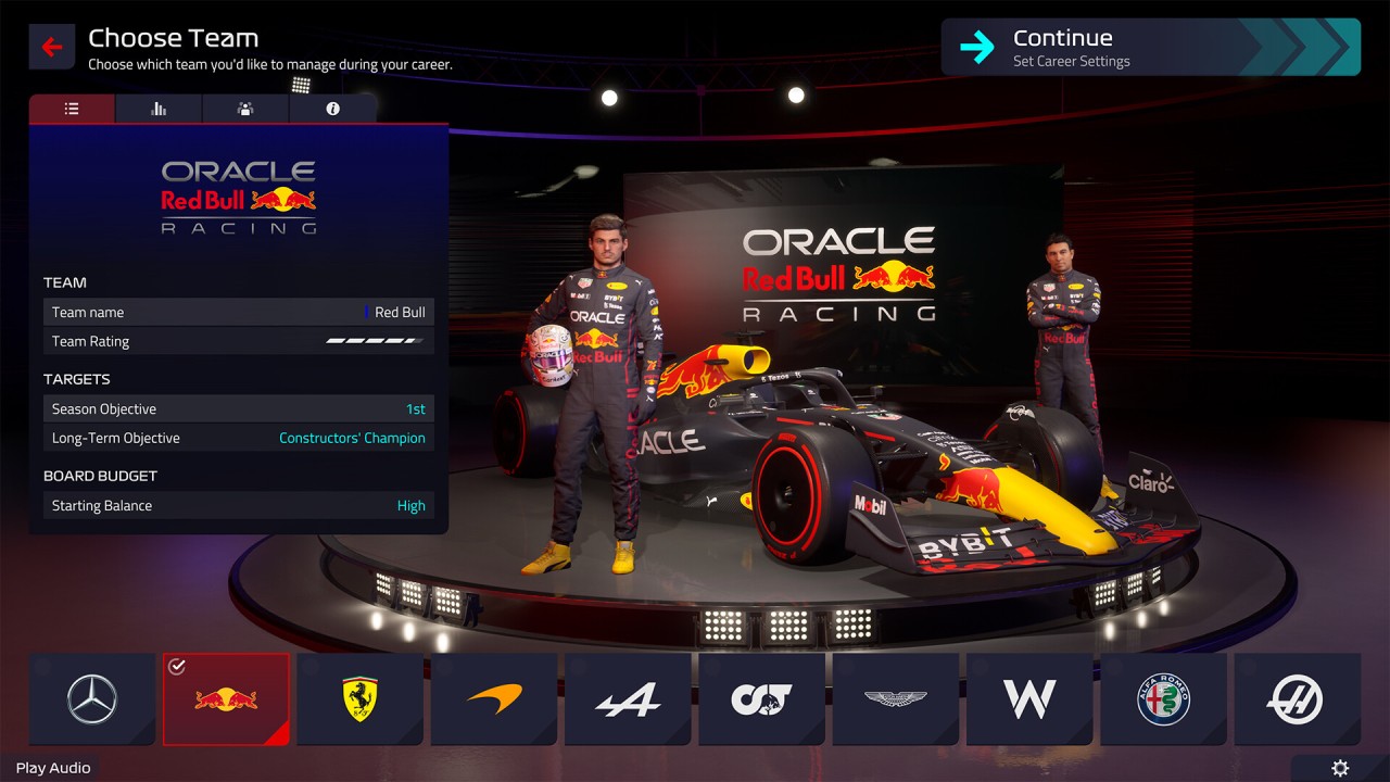 Picture of the game F1 Manager 2022
