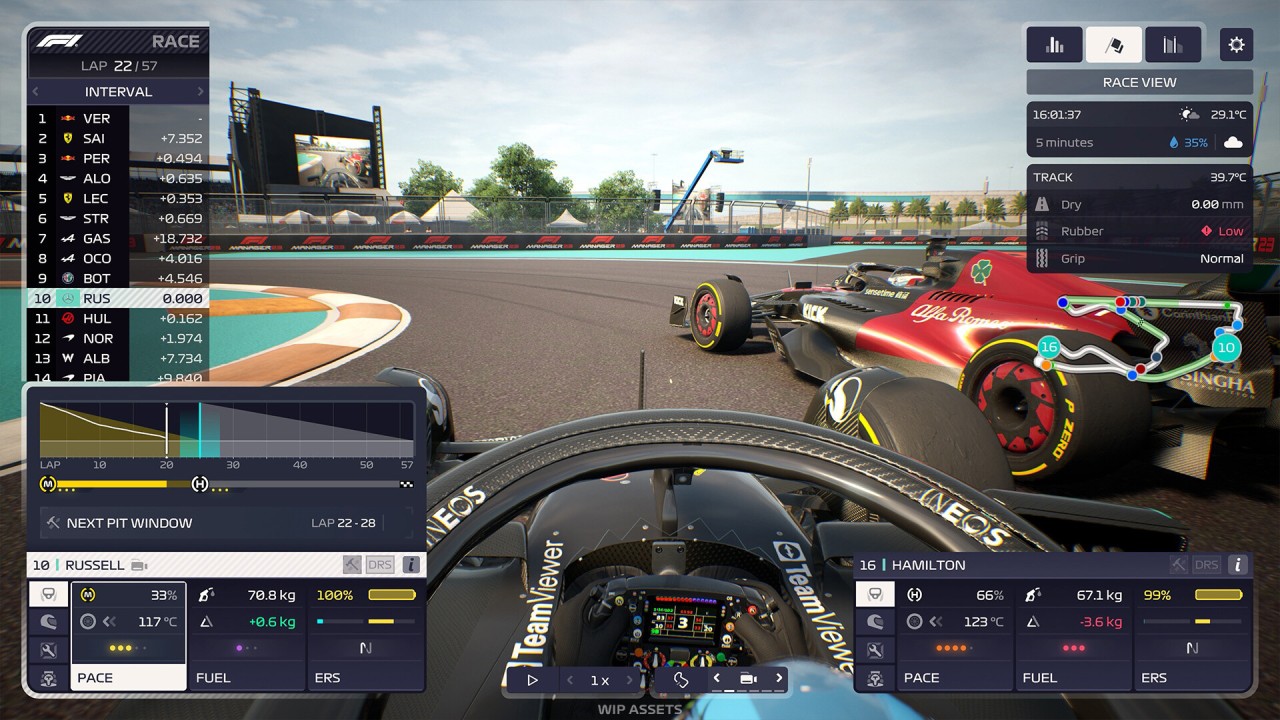 Picture of the game F1 Manager 2023