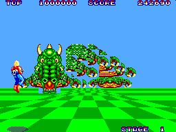 Picture of the game Space Harrier