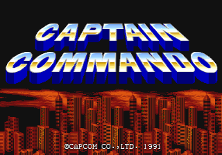 Picture of the game Captain Commando