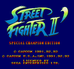 Picture of the game Street Fighter II: Special Champion Edition