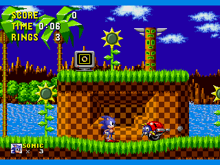 Picture of the game Sonic the Hedgehog