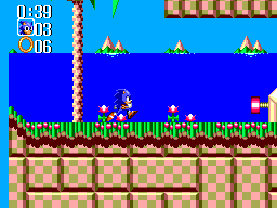 Foto do jogo Sonic Chaos