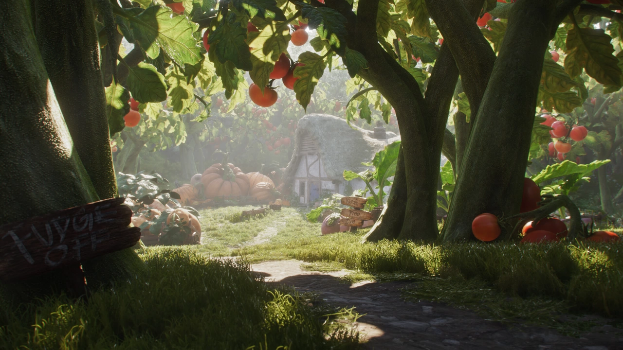Screenshot of the game Fable