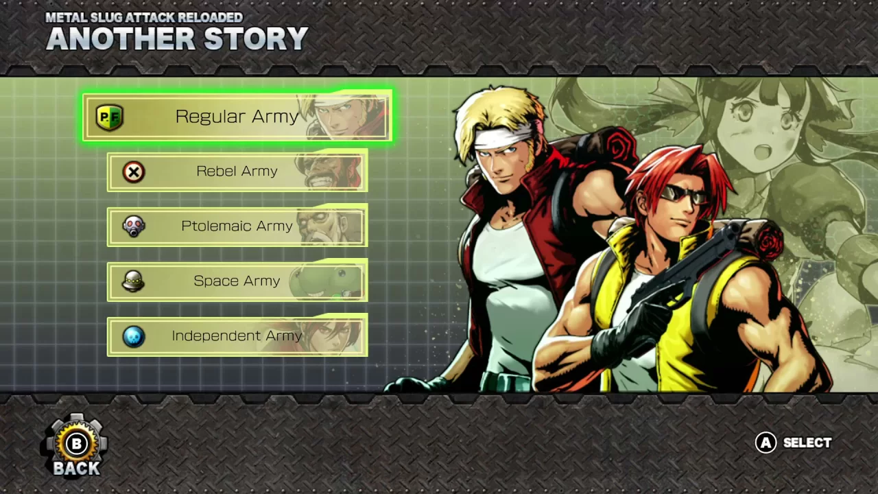 Picture of the game Metal Slug Attack Reloaded