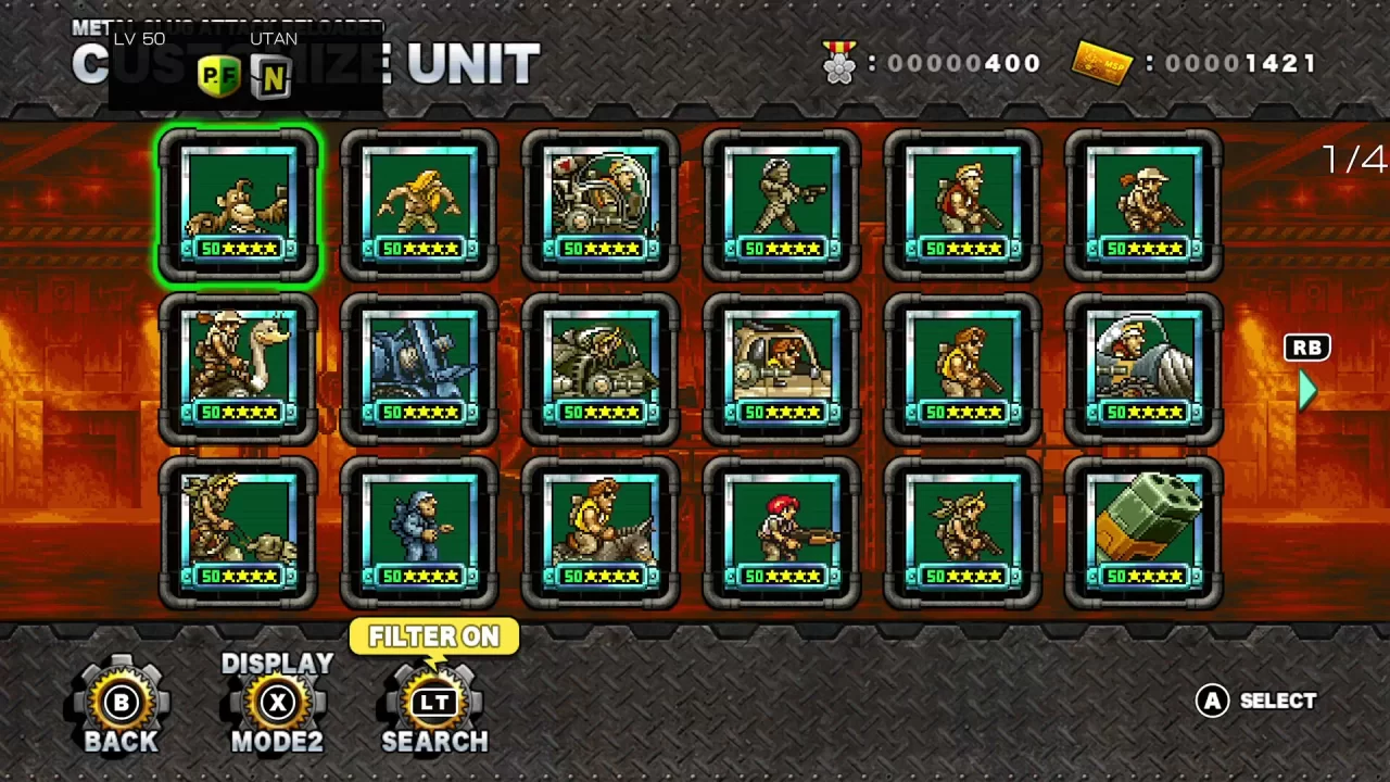 Picture of the game Metal Slug Attack Reloaded