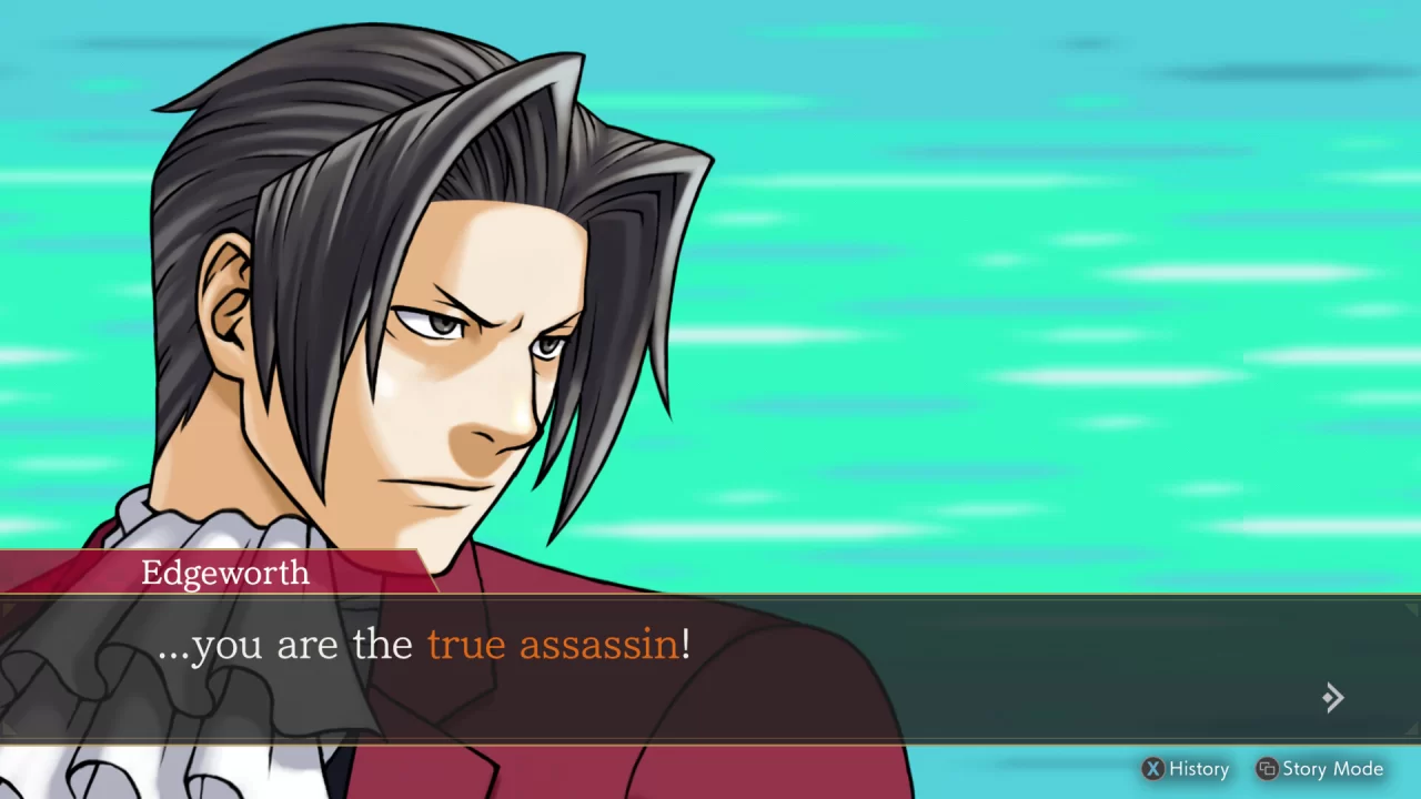 Picture of the game Ace Attorney Investigations Collection