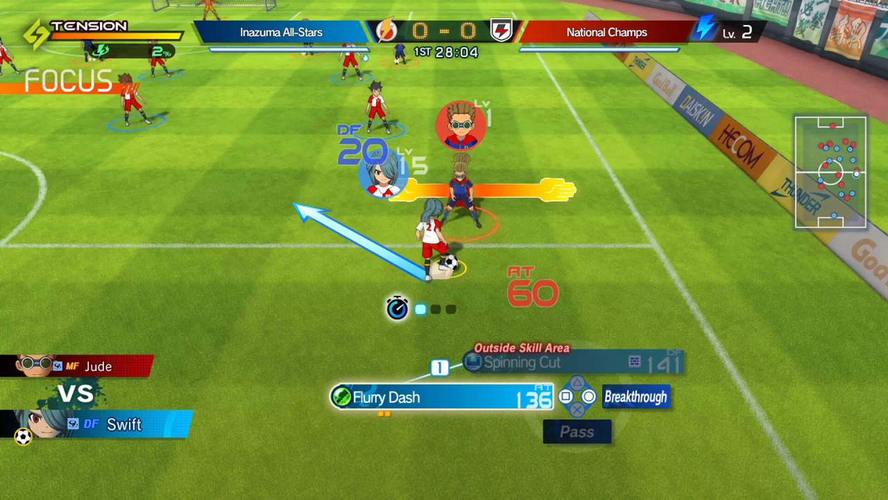 Foto do jogo Inazuma Eleven: Victory Road