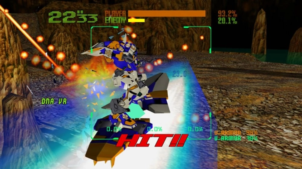 Foto do jogo Cyber Troopers Virtual-On: Oratorio Tangram M.S.B.S. Ver. 5.66