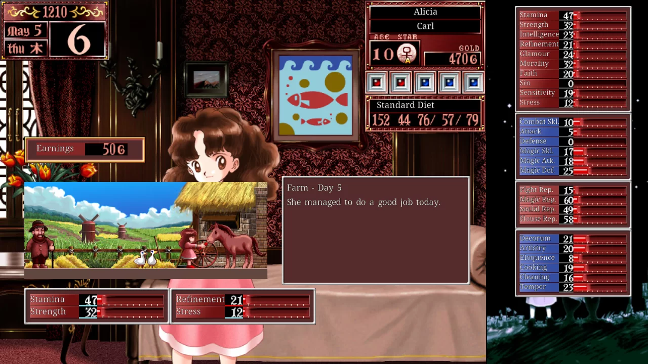 Picture of the game Princess Maker 2 Regeneration