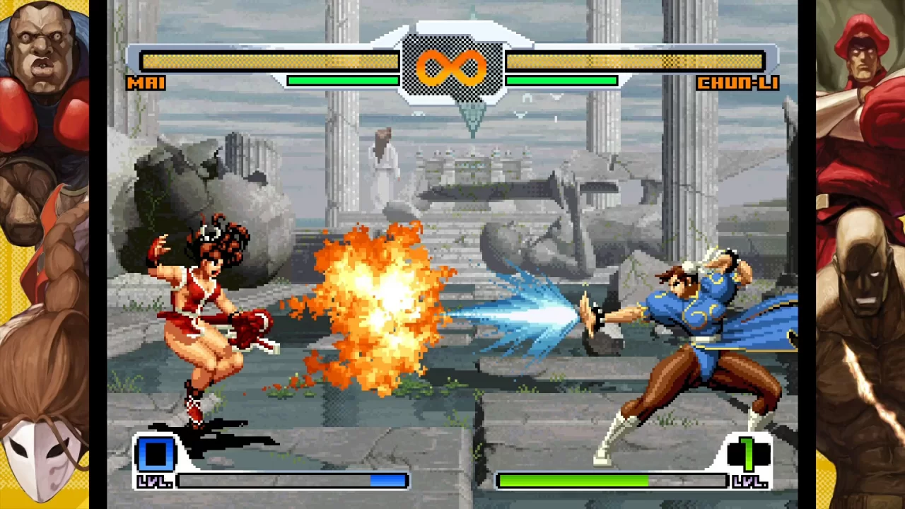 Foto do jogo SNK VS. CAPCOM SVC CHAOS