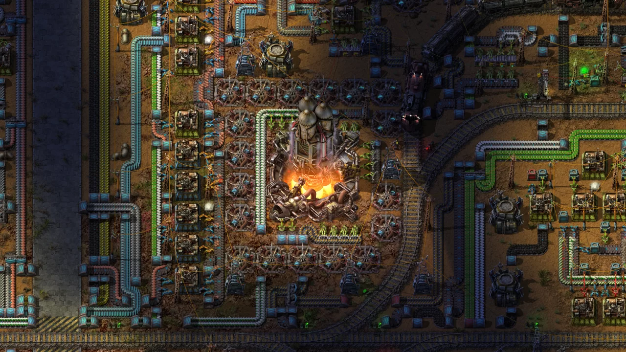 Picture of the game Factorio