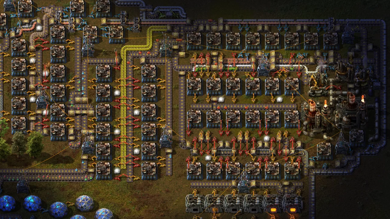 Picture of the game Factorio