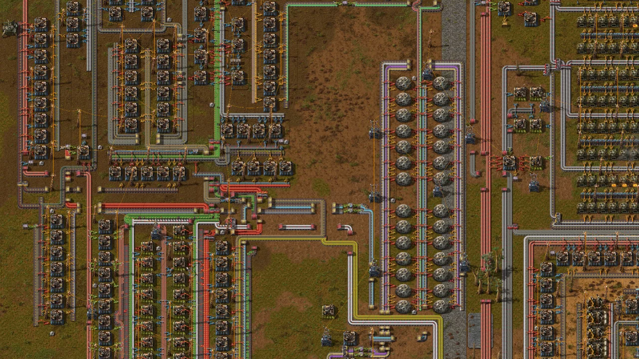 Picture of the game Factorio