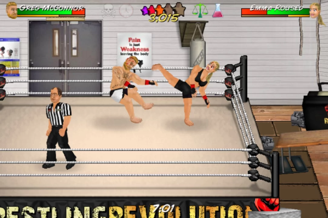 Foto do jogo Wrestling Revolution 2D