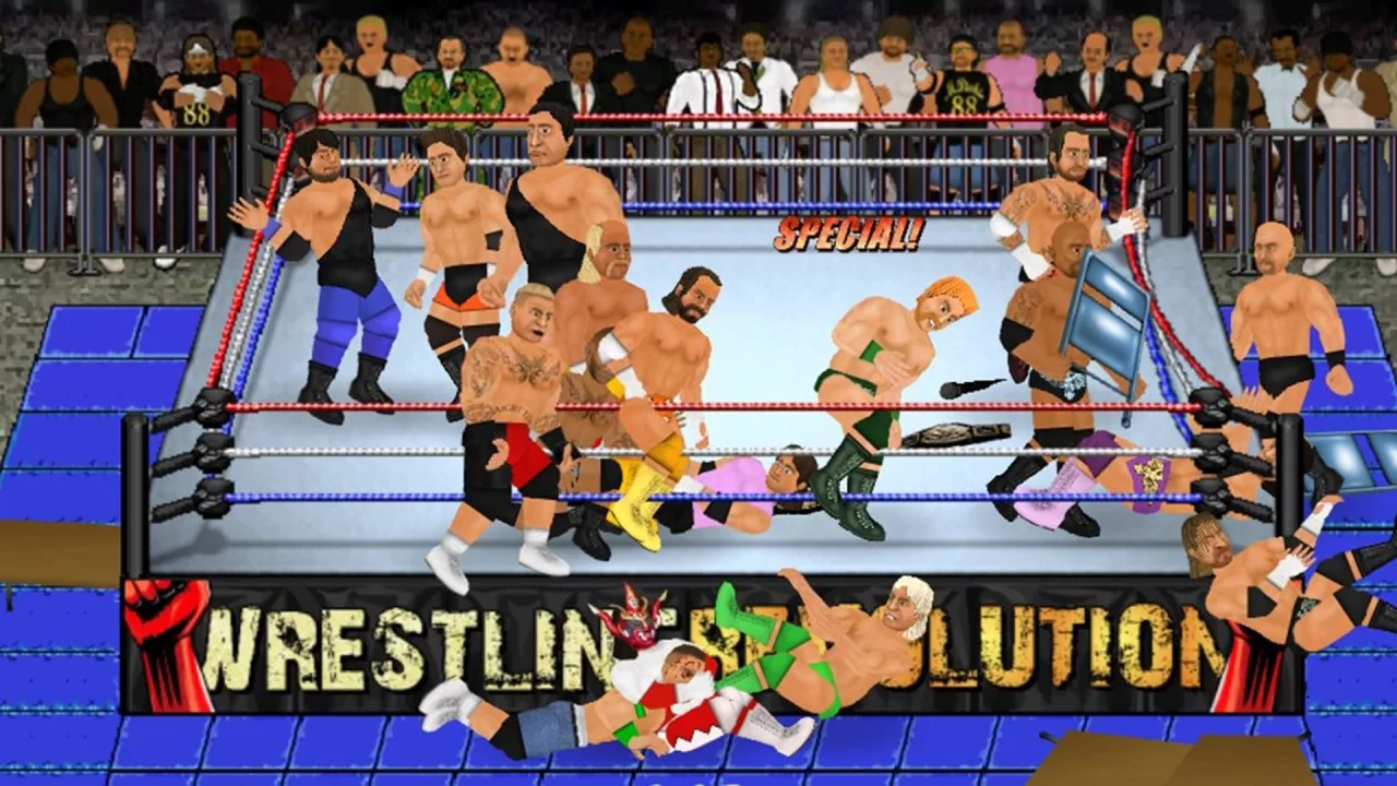 Foto do jogo Wrestling Revolution 2D