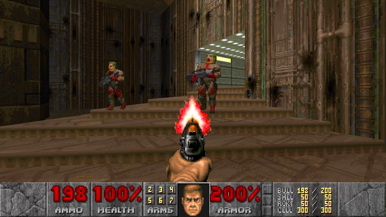 Picture of the game DOOM + DOOM II