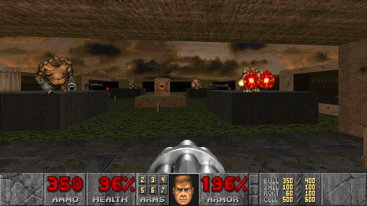 Picture of the game DOOM + DOOM II