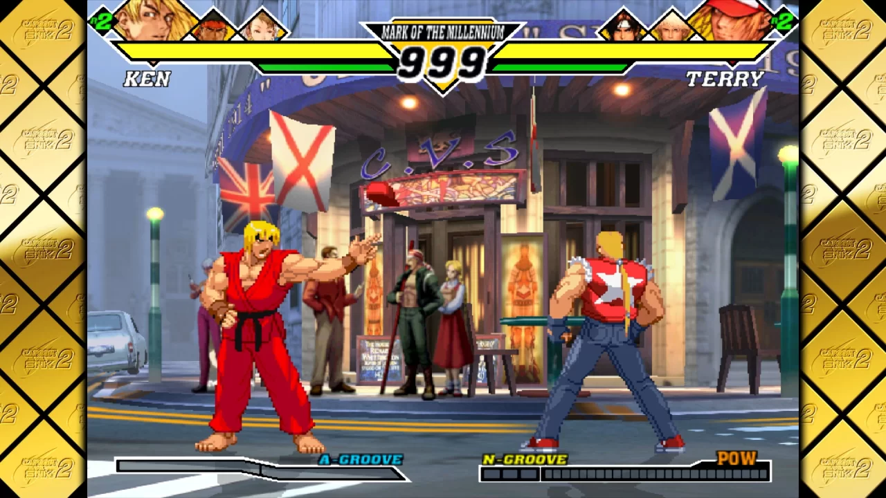 Foto do jogo Capcom Fighting Collection 2