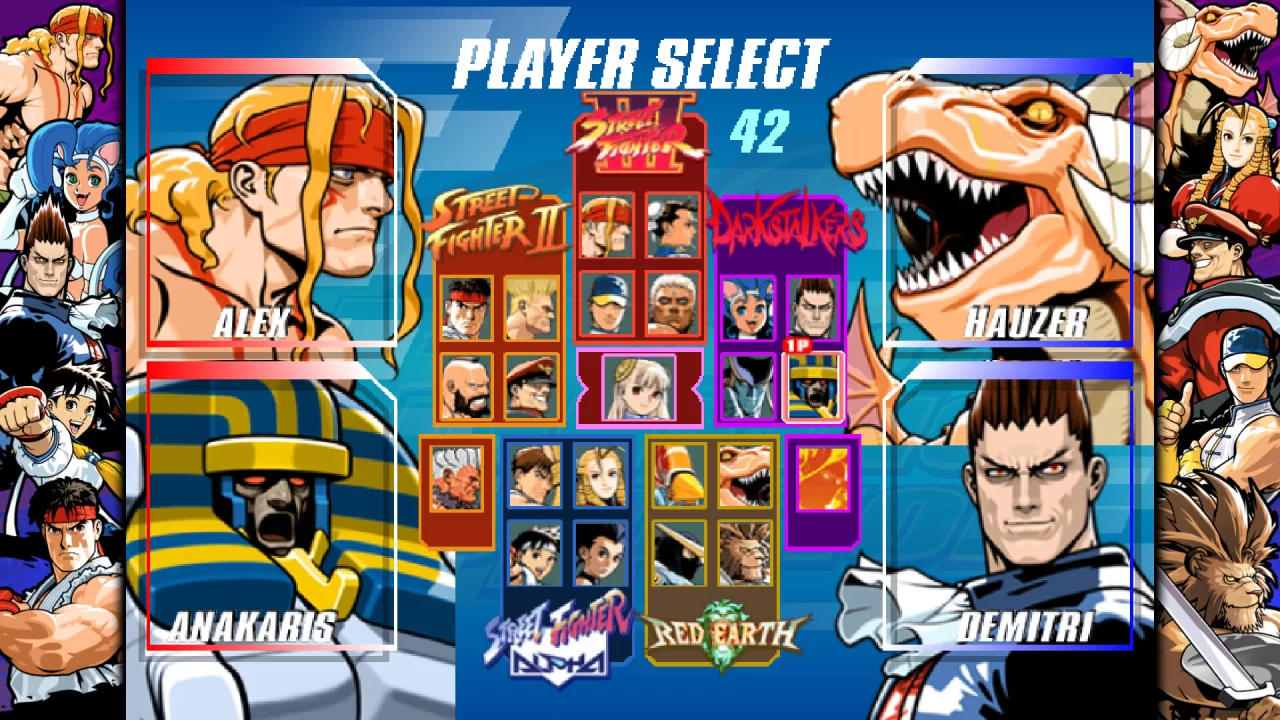 Foto do jogo Capcom Fighting Collection 2